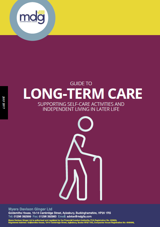 Guide To The Long-Term Care | Myers Davison Ginger