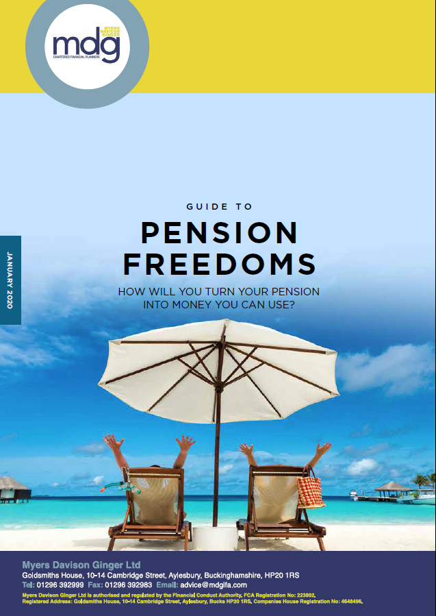 Guide To Pension Freedoms | Myers Davison Ginger