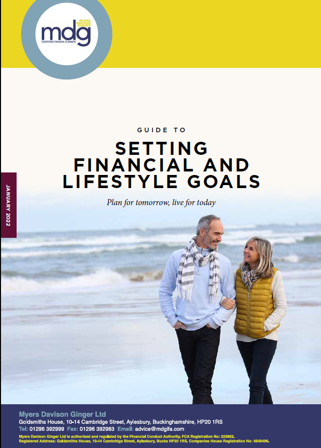 Guide To Setting Financial And Lifestyle Goals | Myers Davison Ginger