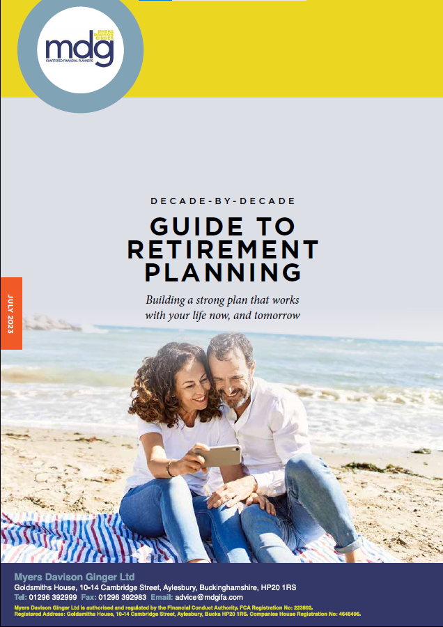 Guide To Retirement Planning Jul-Aug 2023 | Myers Davison Ginger